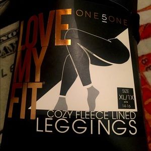 Black Soft Lined Leggings